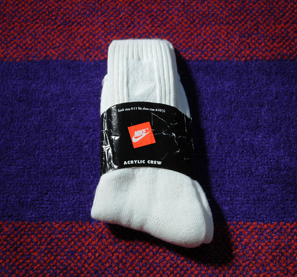Vintage 90s Nike Air Brand New Cotton Crew High Socks