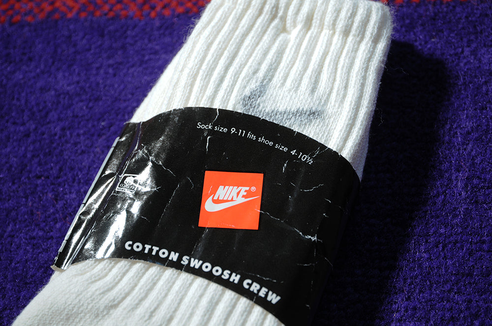 Vintage 90s Nike Air Brand New Cotton Crew High Socks