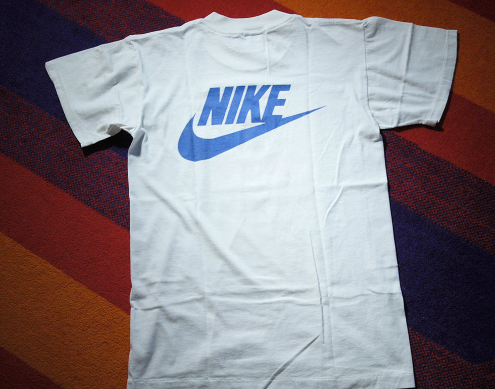 Vintage 90s Nike Air Just Do It Portland Rose Festival Marathon Single Stitch Tshirt Small