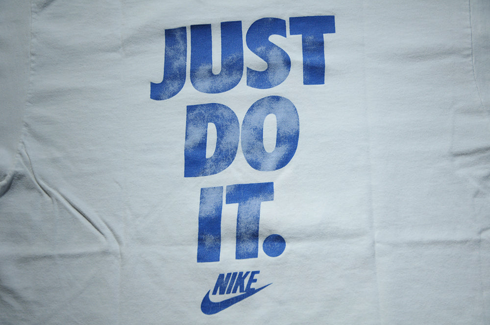 Vintage 90s Nike Just Do It Portland Marathon Rose Festival Single Stitch Shirt Medium
