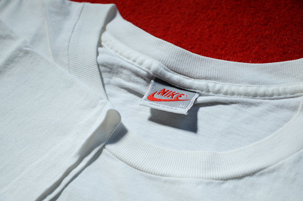 Vintage 90s Nike Just Do It Portland Marathon Rose Festival Single Stitch Shirt Medium