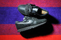 Vintage 80s Nike Waffle Trainer Pure Black sz8.5