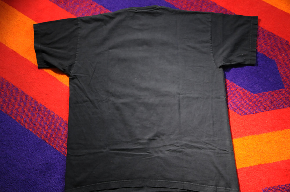 Vintage 90s WCW Wrestling Konnan Wolf Pack LWO Arriba La Raza Shirt XL