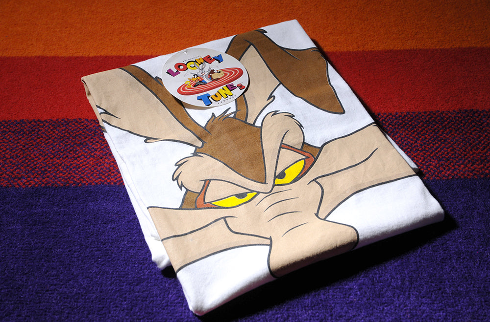 Vintage 90s Artex Sportwear Looney Tunes Wile E Coyote Shirt XL