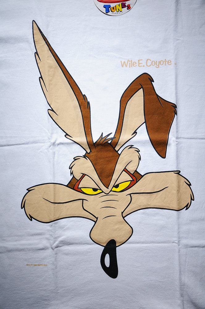 Vintage 90s Artex Sportwear Looney Tunes Wile E Coyote Shirt XL